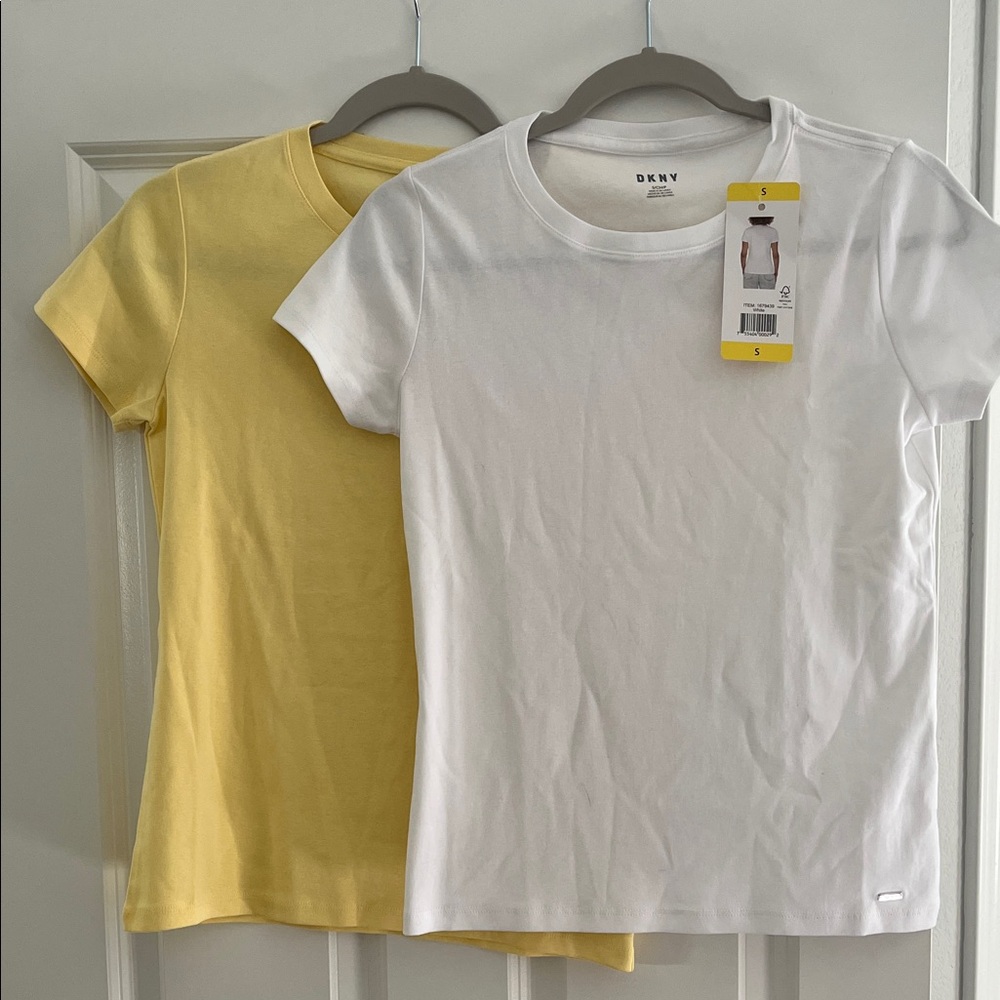 DKNY Kids Classic White Tee